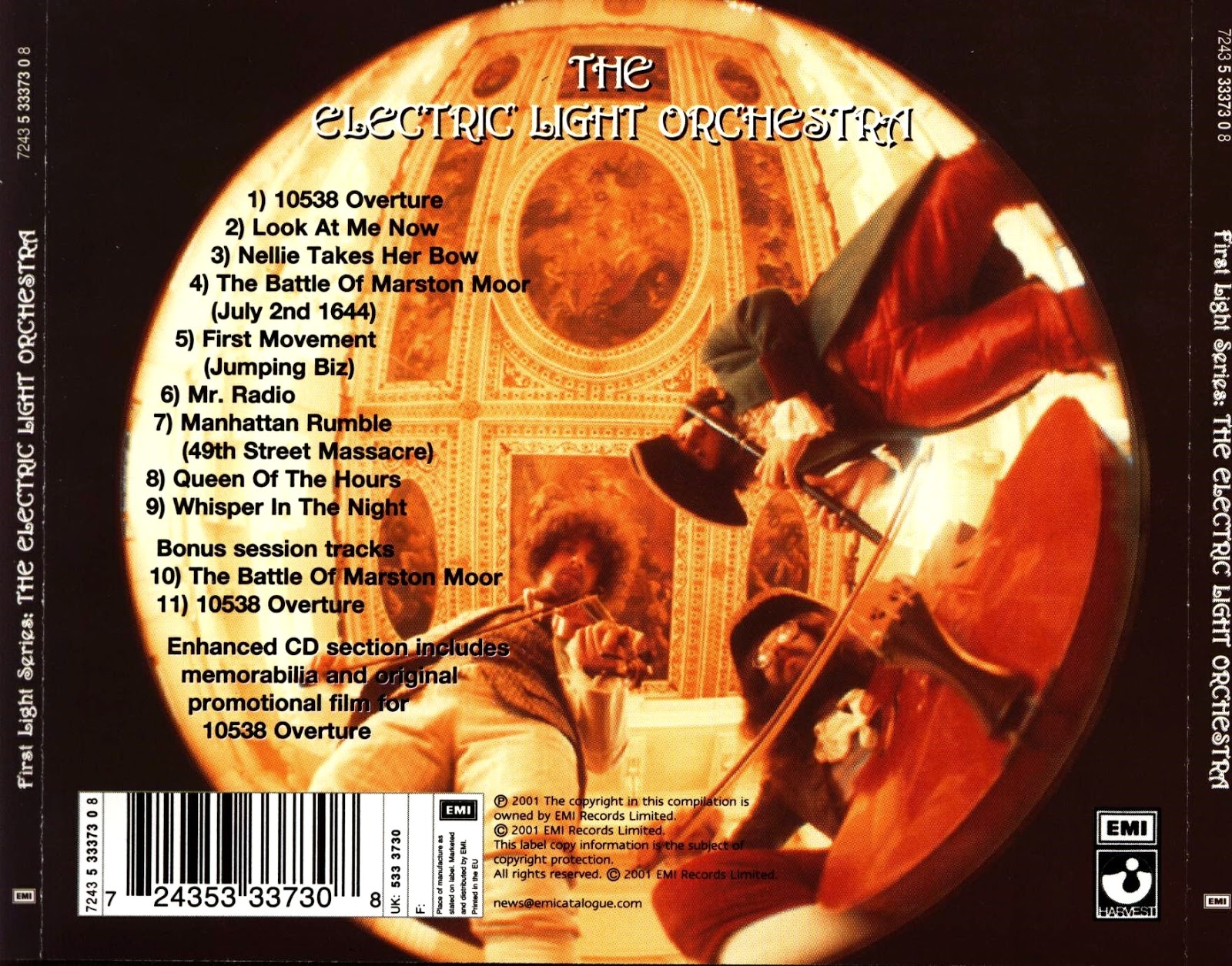 Pink Floyd Ilustrado 1971 The Electric Light Orchestra Electric