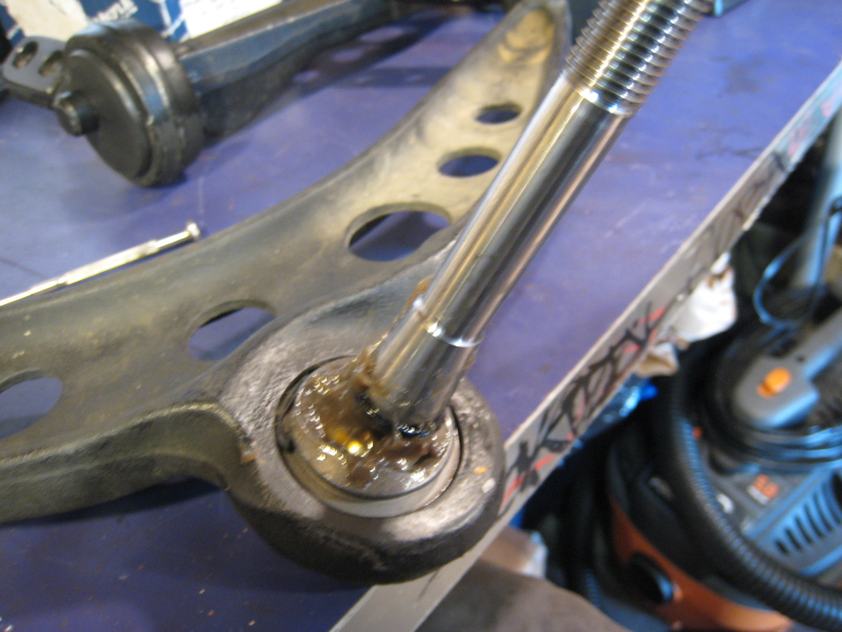 M3 PINK E36 M3 Front Suspension Overhaul Part I Front Lower Control