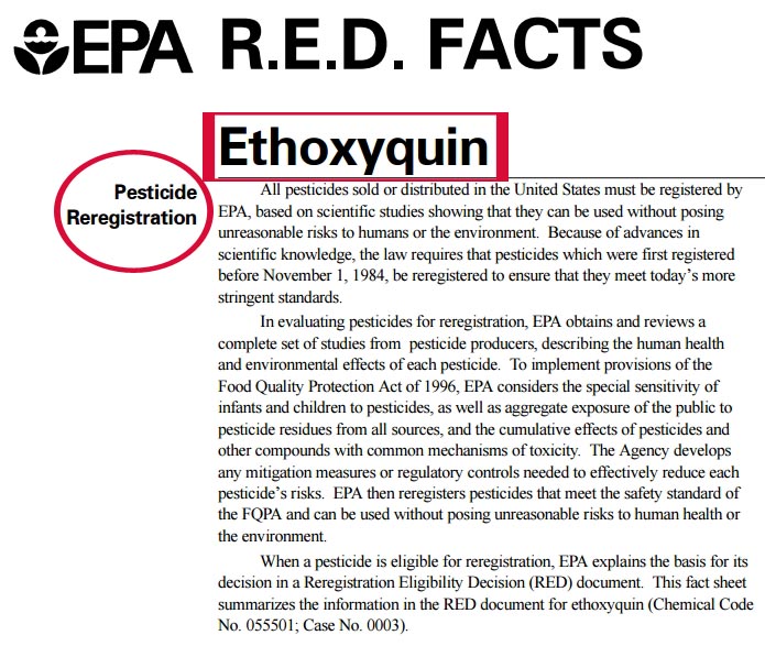 ASC Magazine Ethoxyquin In Animal, Fish and Human Food