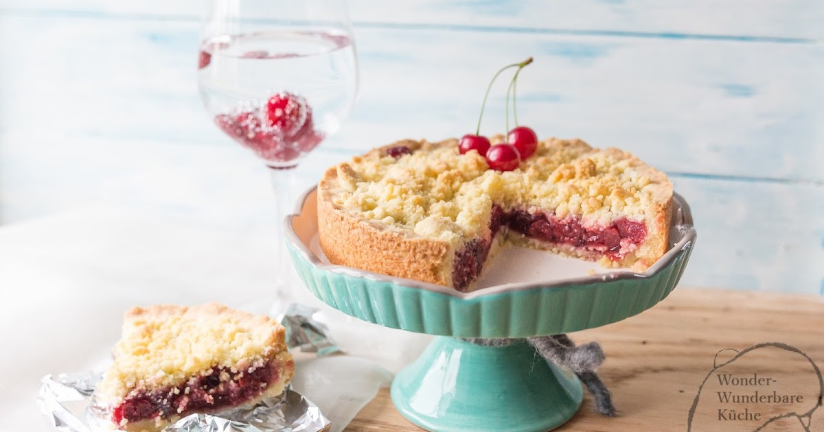 Kleine Kuchen: Kirsch-Streusel-Kuchen