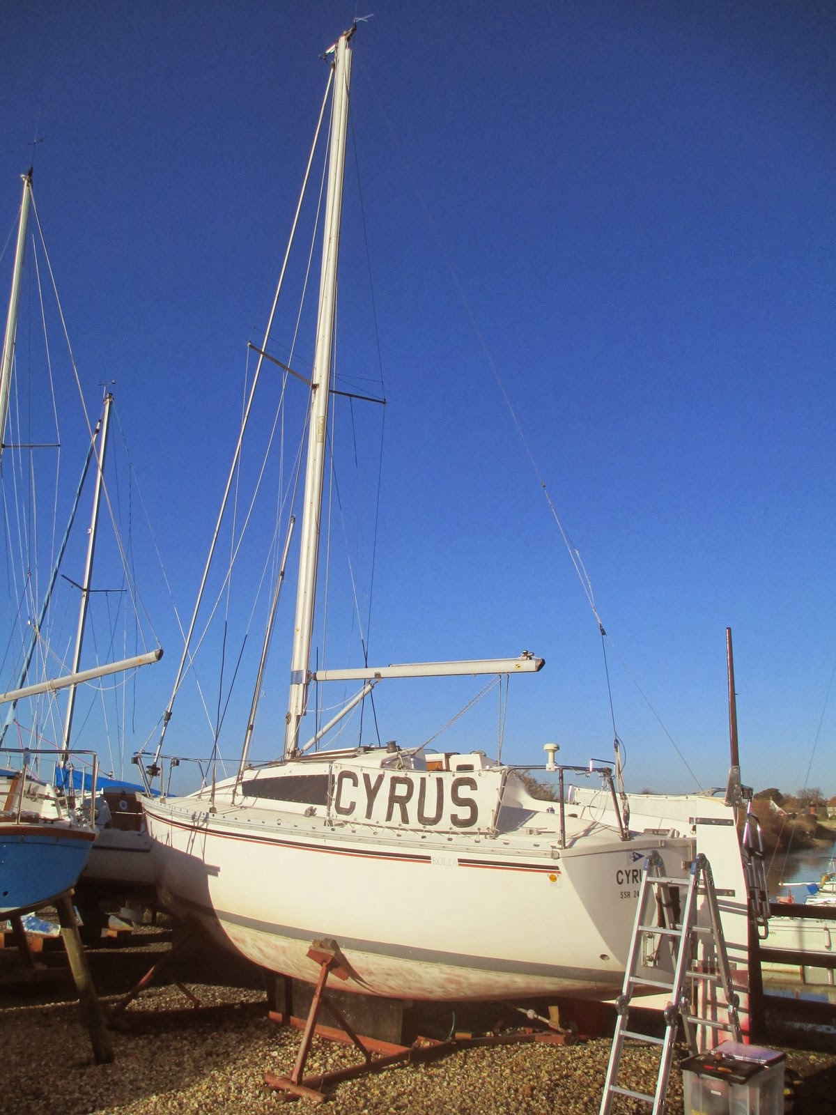 Yacht Surveys Prepurchase Survey of 24' Jeanneau Eolia at Emsworth