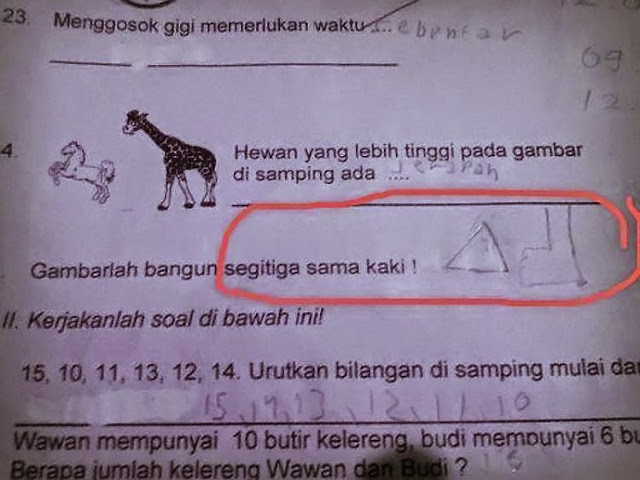 NGAKAK : Soal Ulangan Bahasa Indonesia Kelas 4 SD