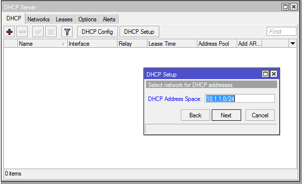 Cara menyeting dhcp server , dhcp client , access point dan hotspot ...
