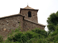Campanar i façana de llevant de Sant Feliu de Rodors