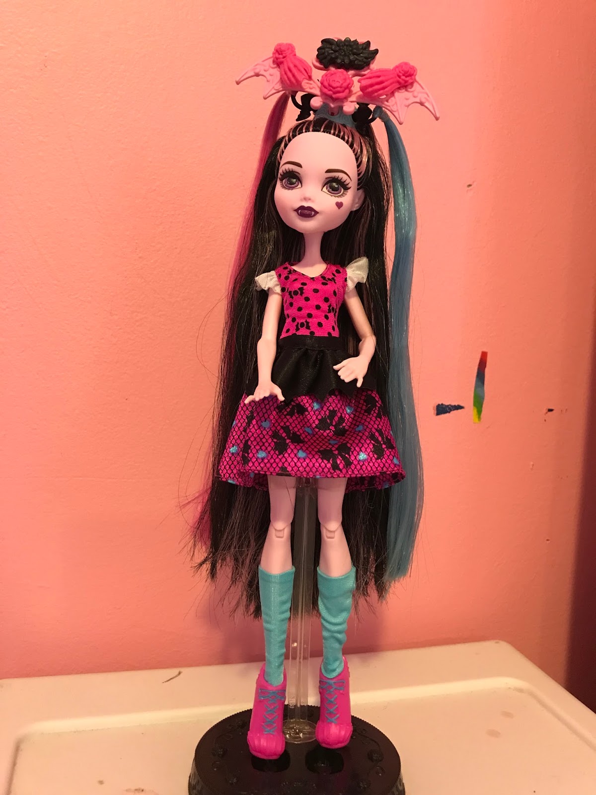 draculaura party hair