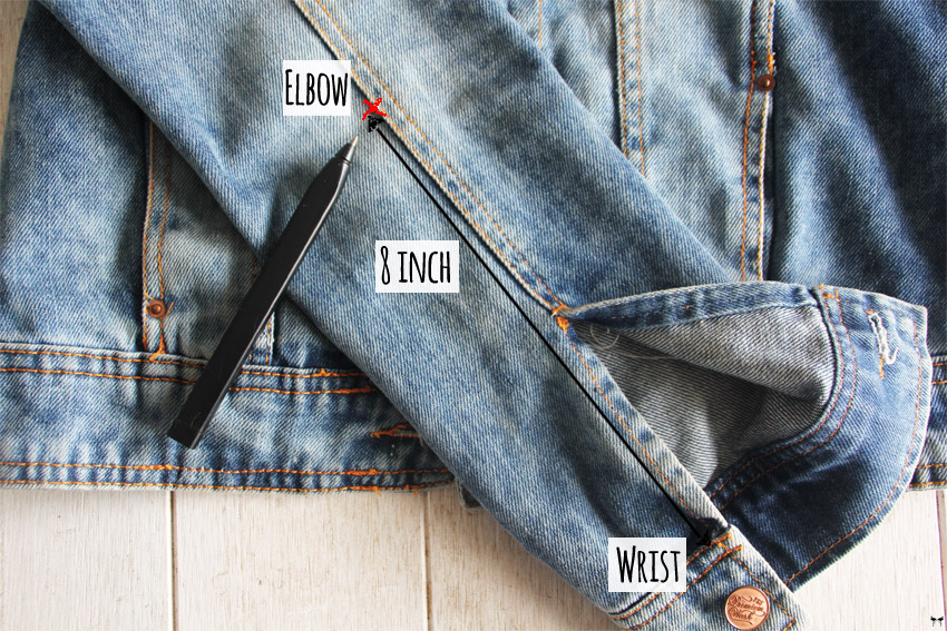 Une touche de rose ENG: The Fringed Jacket :: DIY