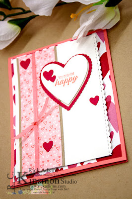 All My Love Designer Series Paper, Stampin' Up!, Be Mine Stitched 