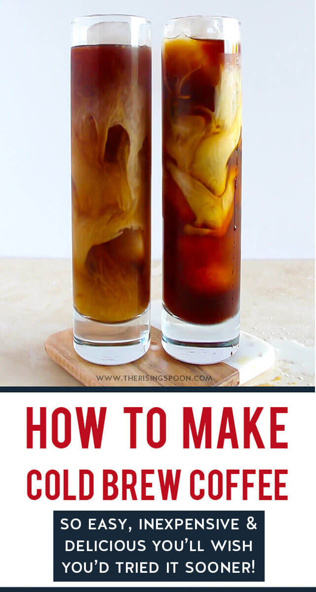 How To Make Cold Brew Coffee (The Best Method For Iced Coffee) The