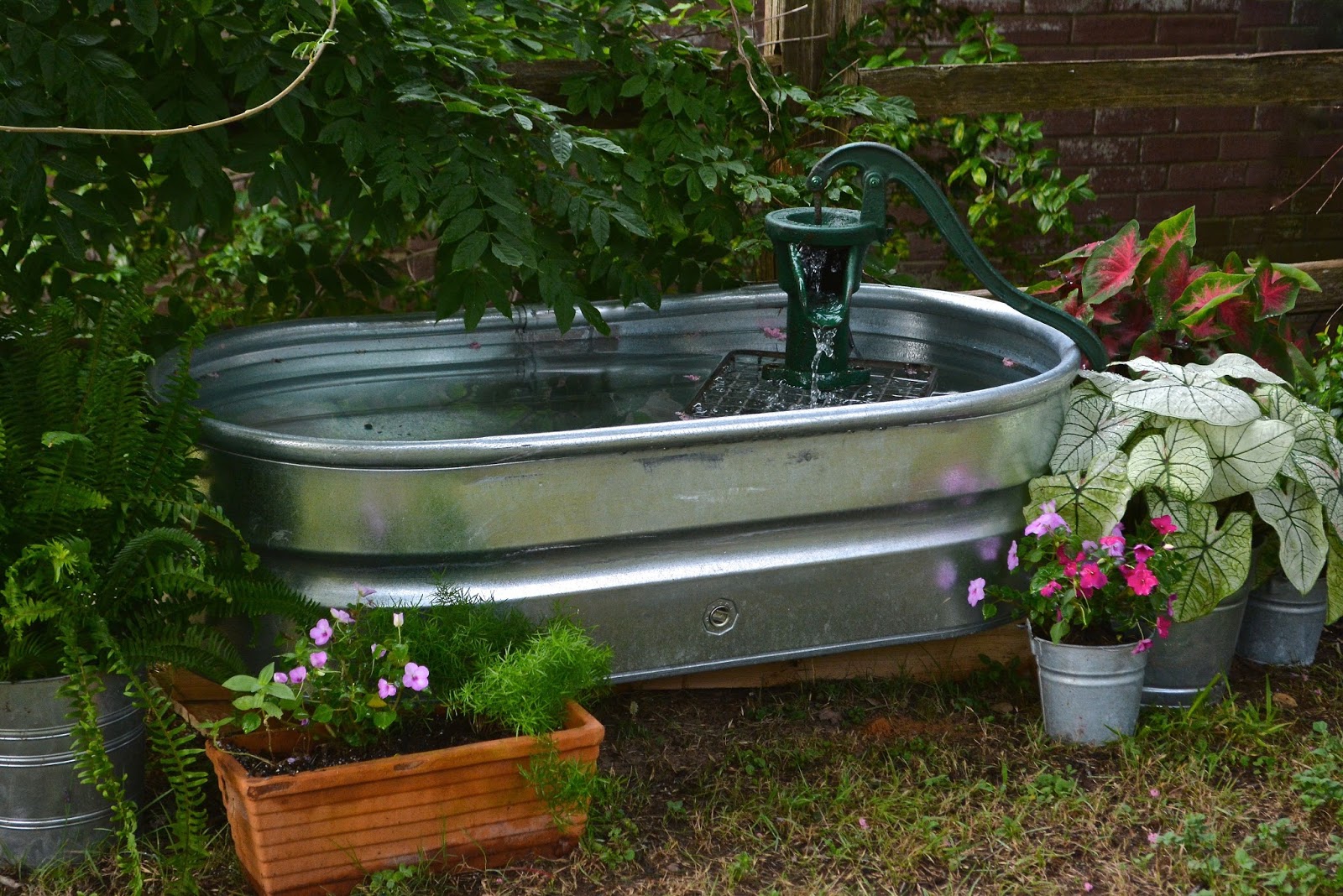 Let's Add Sprinkles Our Farmhouse Chic Fountain