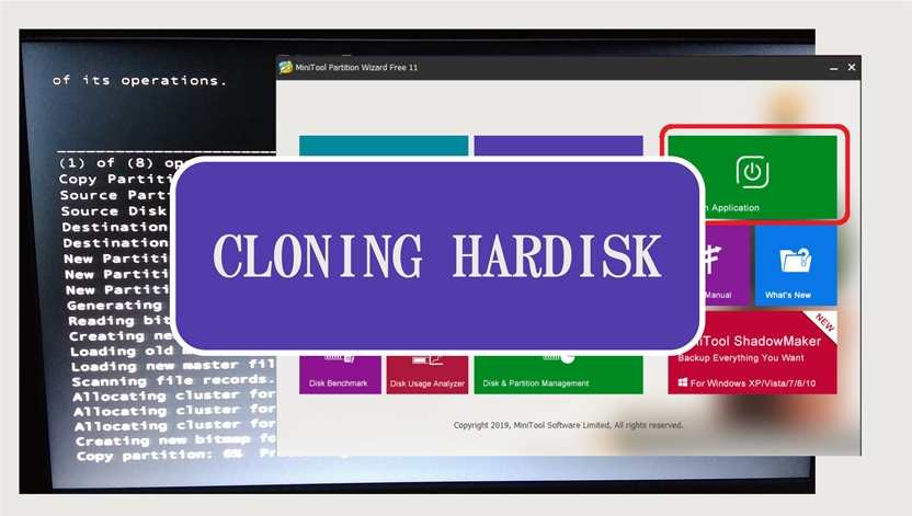 Cara Cloning Hardisk Dengan Minitool Partition Wizard Free 11 Santri Dan Alam