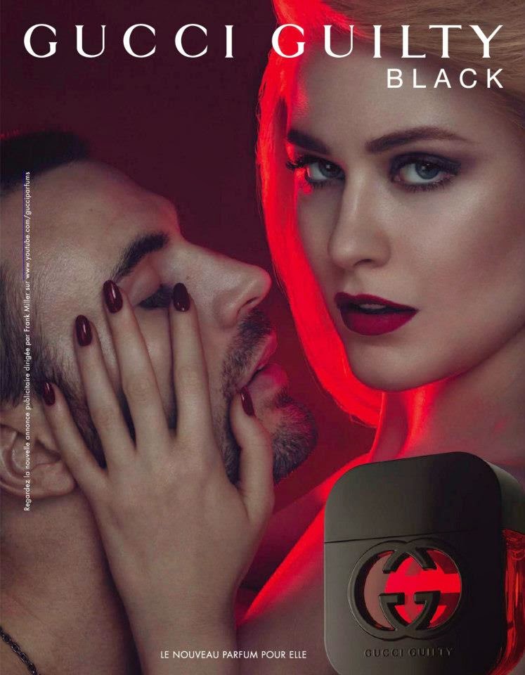 gucci guilty black and red