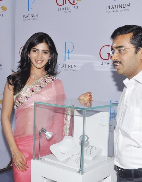 Samantha at GRT Jewellery opening Stills