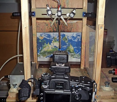 Imagenes en una gota de agua - laboratorio de captura