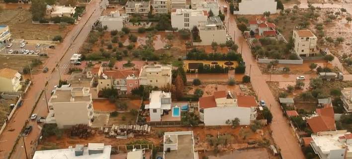 Drone καταγράφει τις ανυπολόγιστες καταστροφές στο Θριάσιο Πεδίο -«Πνιγμένο» στη λάσπη [βίντεο]