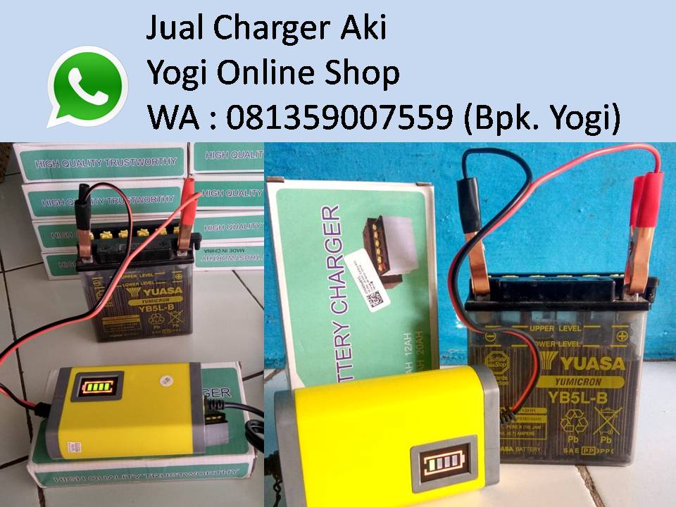 Taffware Charger Aki Mobil Motor Lead Acid 12 24v 10a With Lcd