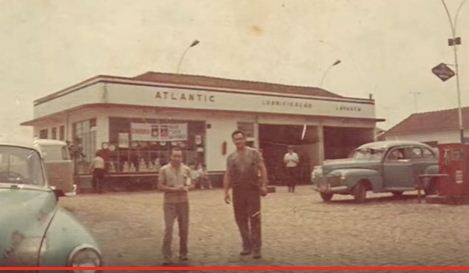 História Vila Diva: posto Atlantic -1960 -atual posto Ipiranga -2016 -V ...