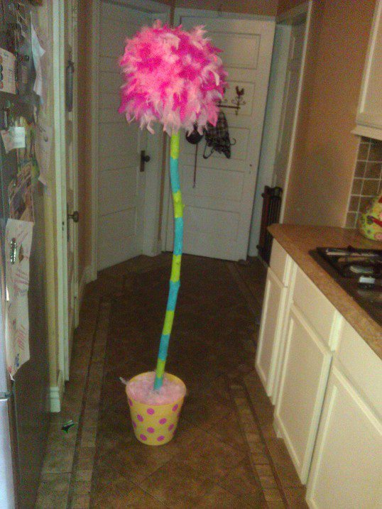 Craftycraftiness Craft 1 Lorax Tree