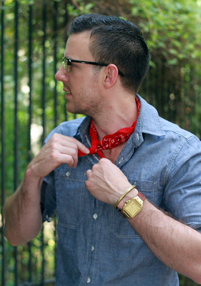 bandanaguys hot guys with bandana around the neck