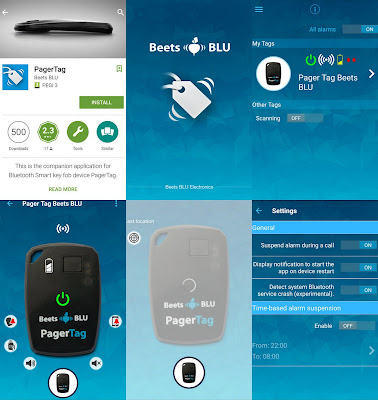 Beets Blu app easy to use remote control phone keyfinder