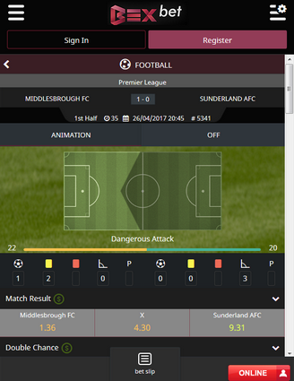 Bexbet Screenshot Bexbet Screen