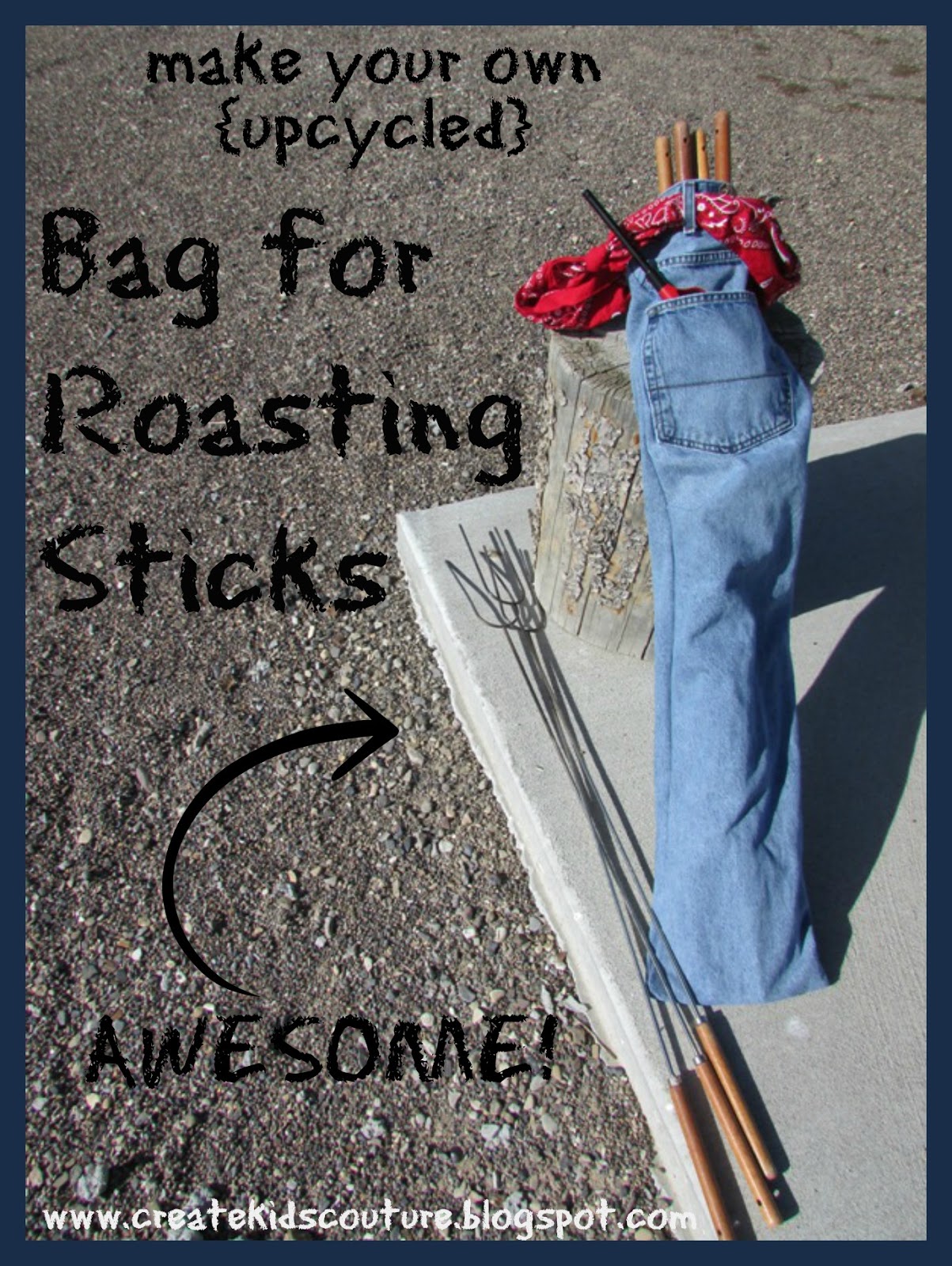 Create Kids Couture: Camping Bag for Roasting Sticks