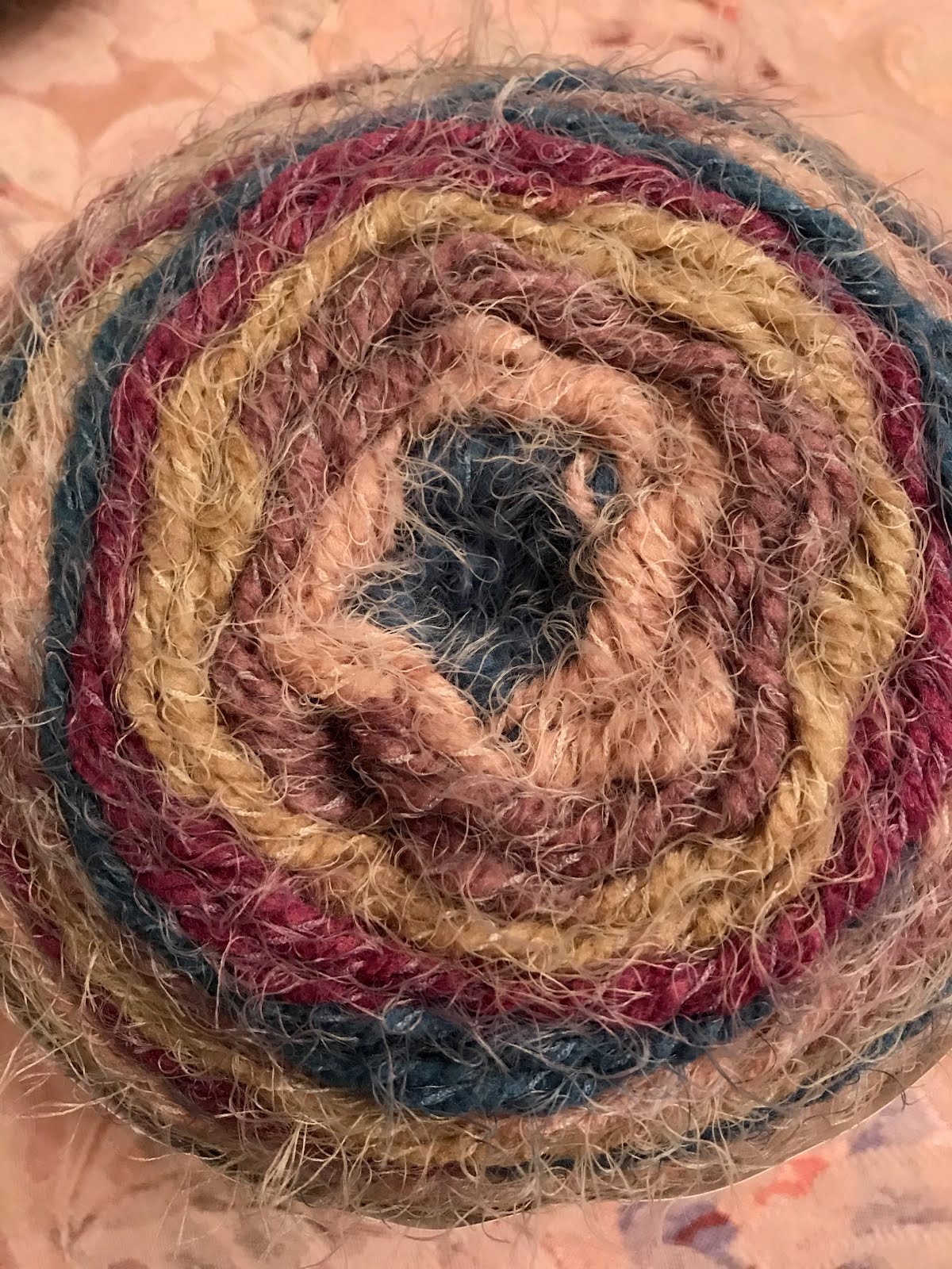 Caron Latte Cakes Crochet Infinity Scarf Julie's Creative Lifestyle