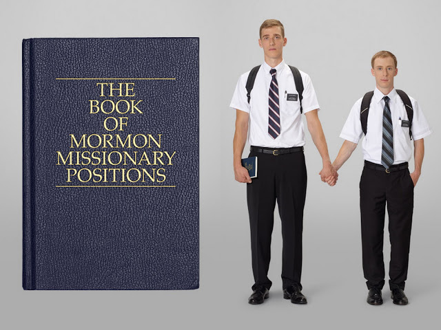 Funny Religion - Book of Mormon Missionary Positions Picture