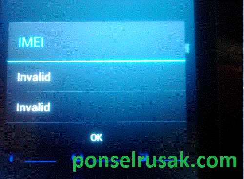 Mengatasi advan s4e yang imei nya hilang