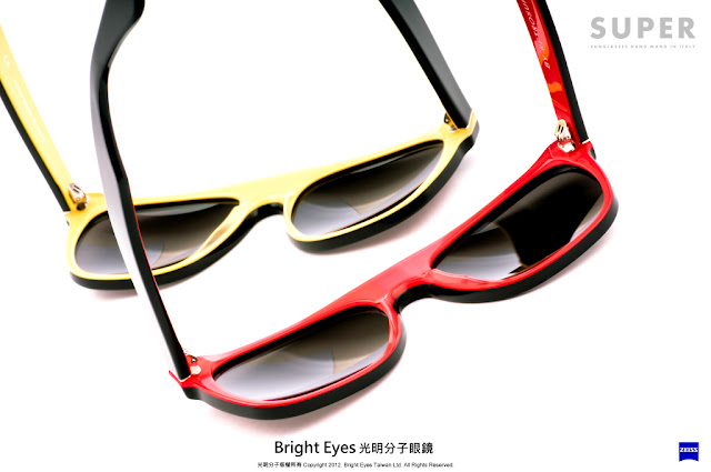 純義大利血統．RETRO SUPER FUTURE SUNGLASSES 熱力登台－光明分子．眼鏡