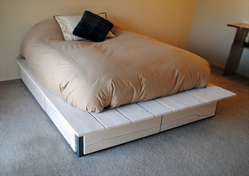 DIY Wood Pallet Bed Frame