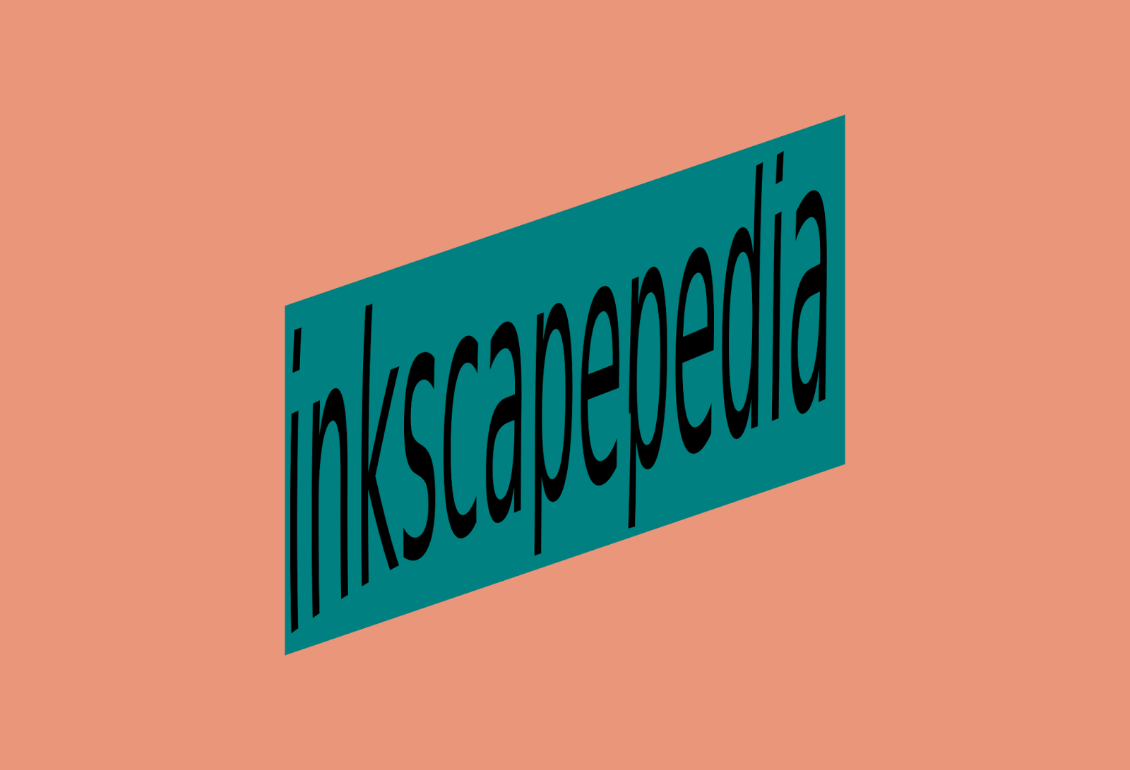 deform text in inkscape deform text in inkscape