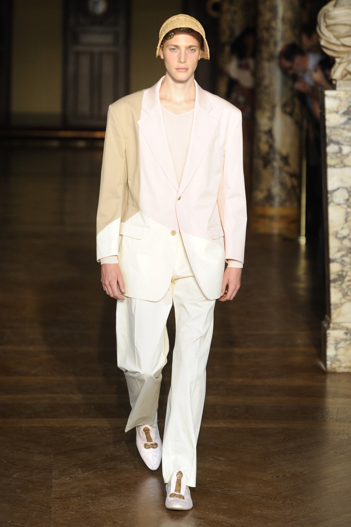 Male Model Otaku: Nick Heymann: Spring/Summer 2014 Runway 【London~Paris】