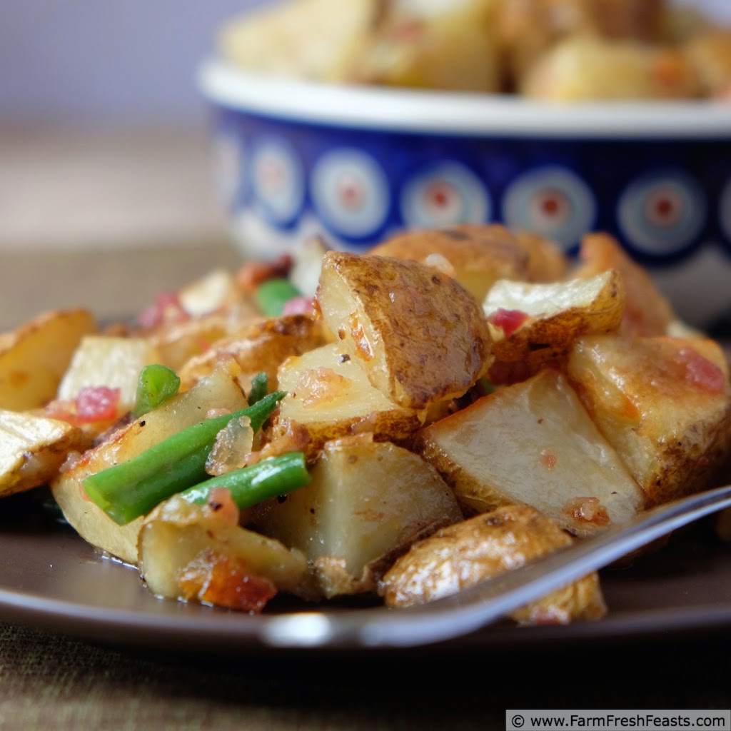 Farm Fresh Feasts Hot French Potato Salad