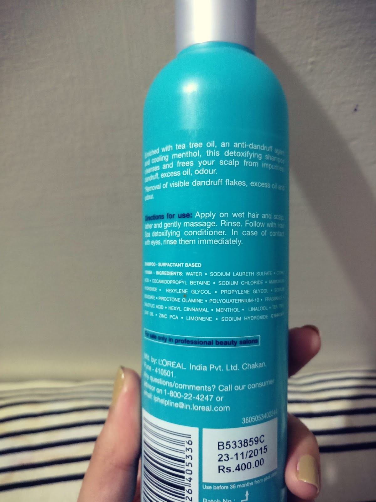 loreal professional shampoo and conditioner for straightened hair