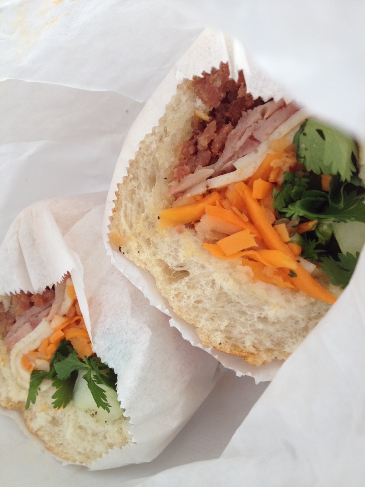Steve Eats NYC A Vietnamese Bahn Mi For Lunch From My Favorite Shop