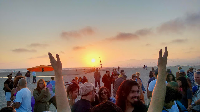 Venice Beach Drum Circle by Omar Cherif — August 2017