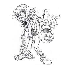 Halloween Printable: Halloween goblin coloring pages