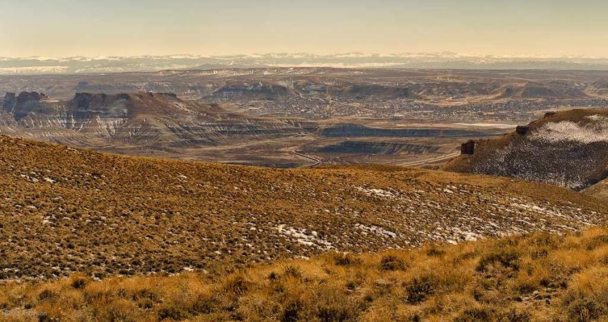 Superfície da macro-jazida da Green River Formation, Utah e Colorado, EUA
