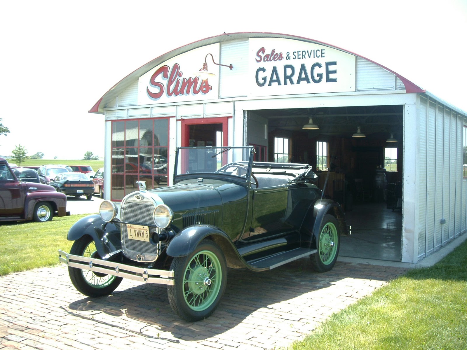 Just A Car Guy in the midwest there is a airplane and automobile