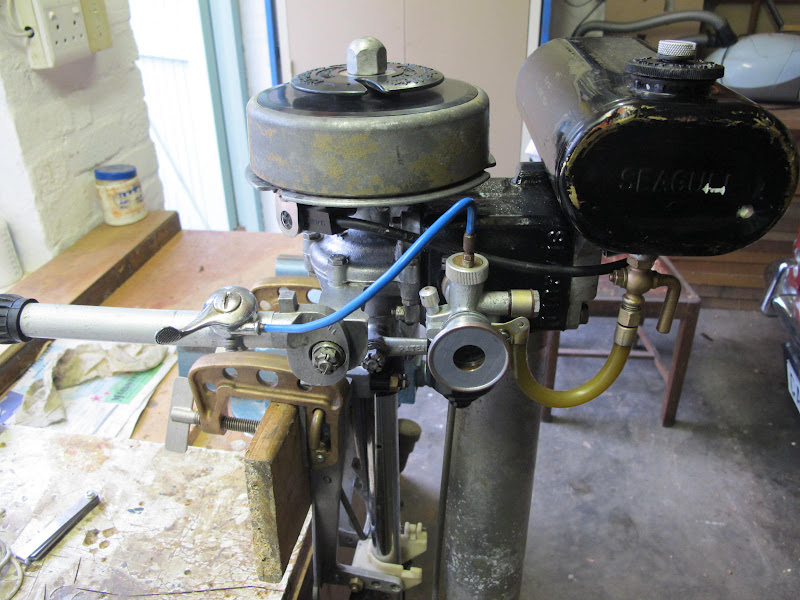 CKD Boats - Roy Mc Bride: How to repair a British Seagull outboard that