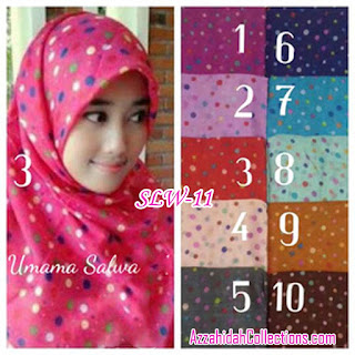 Segi Empat Umama Scarf Salwa - AzzahidahCollections.com