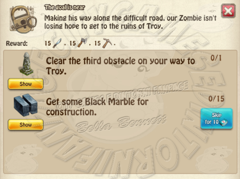 Fans di CityGames Blog Zombie CastawaysTroy Island Quest