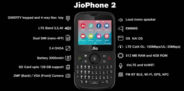 jio phone 2 2018 everything you need to know smartphone circle smartphone circle