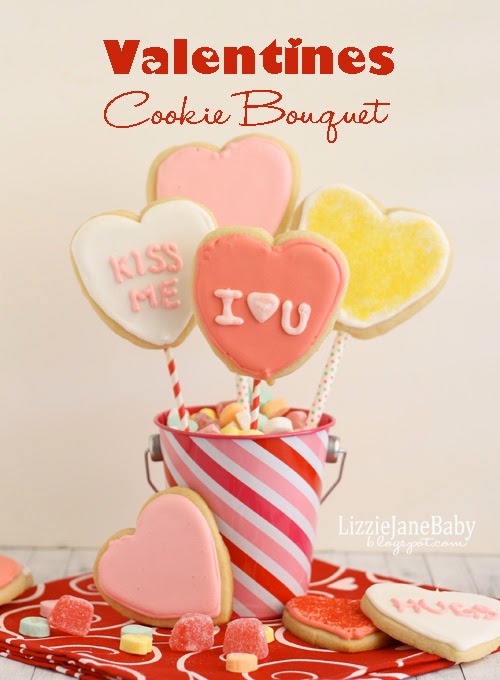 Valentine's Day Cookie Bouquet — Liz on Call
