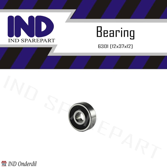 Laher-Bearing-Bering-Bantalan Roda 6301 Rs Motor Honda/Yamaha/Suzuki Ayo Order