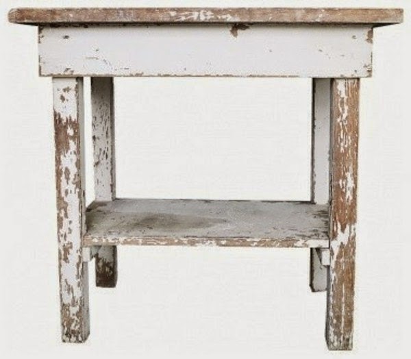 Particularly striking vintage tables!