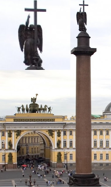 А как на самом деле поднимали Александровскую колонну? 