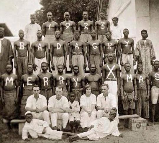 Picture: Christmas day celebration in Badagry, Nigeria, in 1923 » FLATIMES