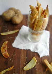 Baked French Fries with Rosemary