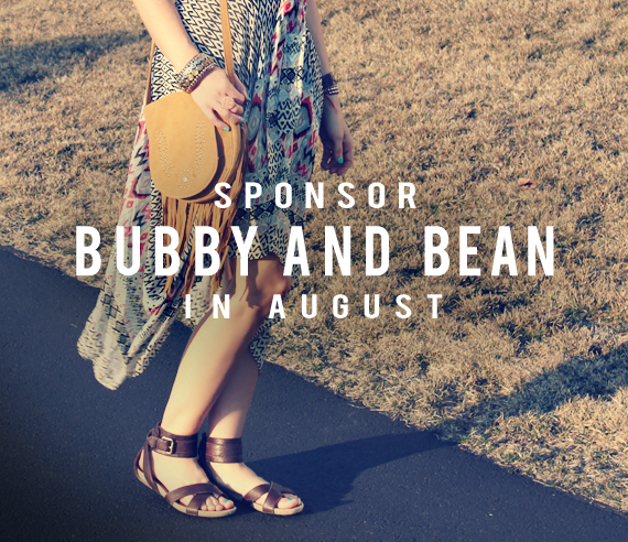 Come Be a Part of Bubby & Bean in August!